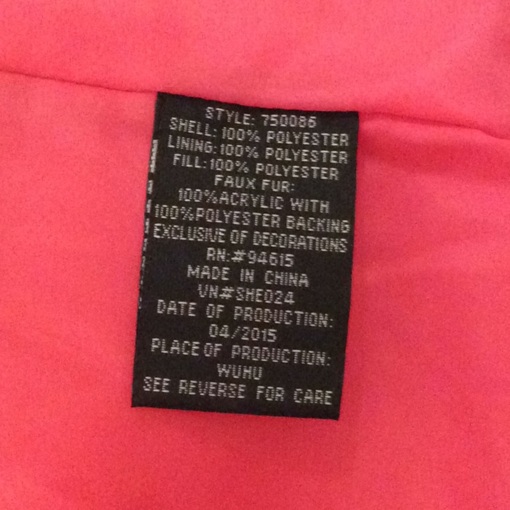 Protection System Girls Size 10/12 Jacket - Picture 4 of 4